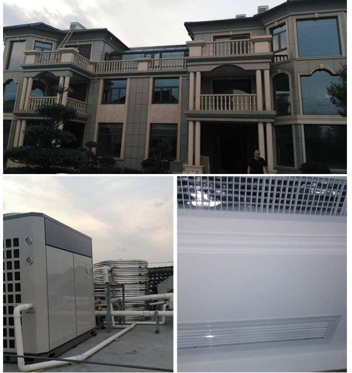 給別墅供暖，土豪們都選擇空氣能熱泵！